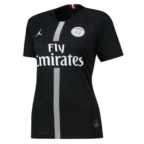 Camiseta Paris Saint Germain 3ª Mujer 2018-2019 Negro